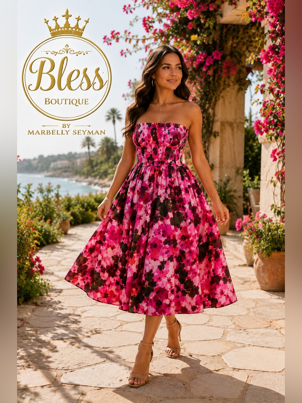 Foto 10 — PORTADA 👑: “Modelo petite XS, cuerpo completo, caminando en escena